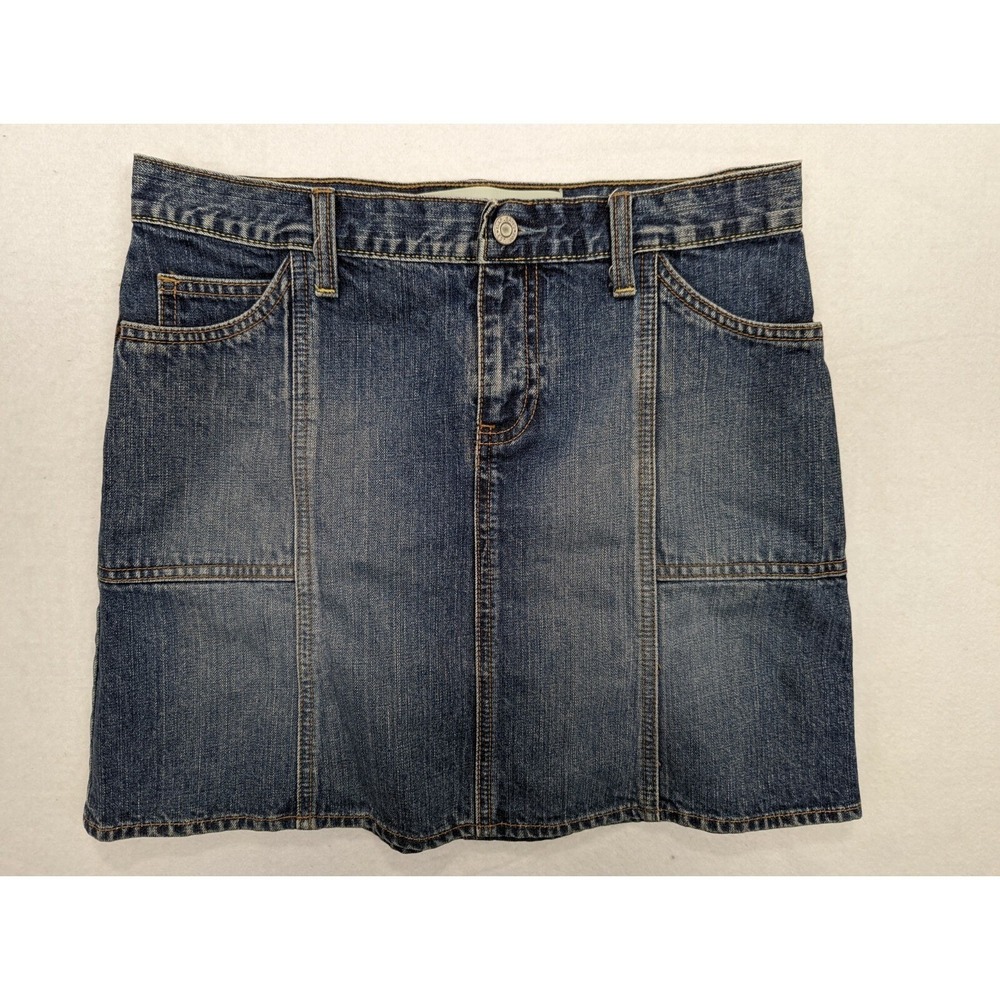 Gap Womens Jean Skirt Size 4 Cotton Blue